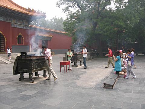 Peking - Lama Tempel (Yonghegong)