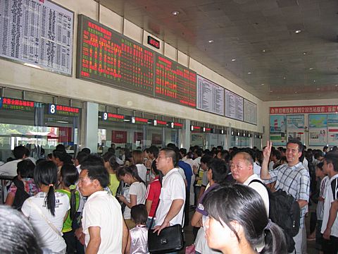 Luoyang - Bahnhof