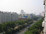 Luoyang - Blick vom Hotelzimmer