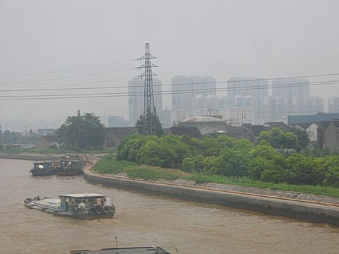 Zugfahrt Luoyang - Shanghai