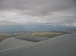 Anflug auf Paris CDG